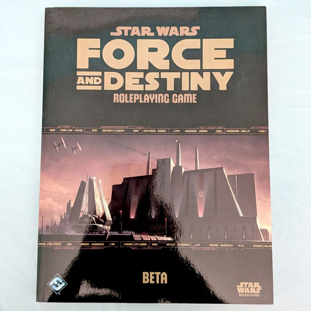 Star Wars Force and Destiny Roleplaying Game Beta Manual Book BTA007 Collectible